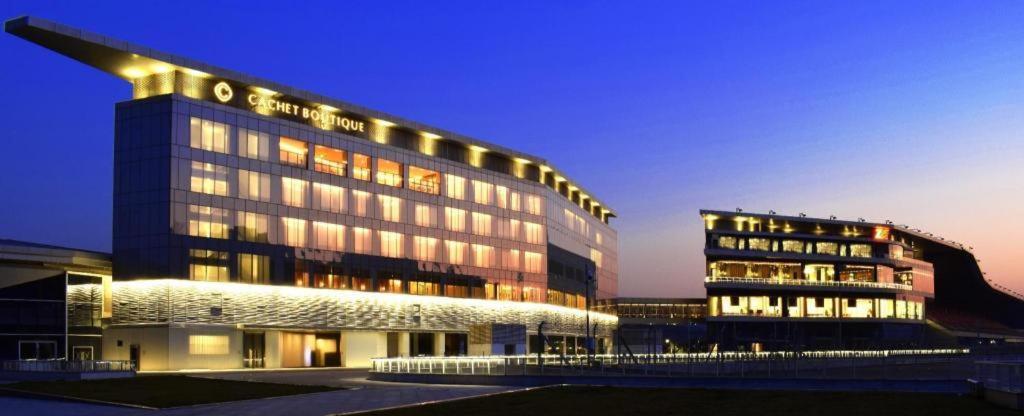 Cachet Bouqitue Shaoxing Hotel Keqiao Exterior foto