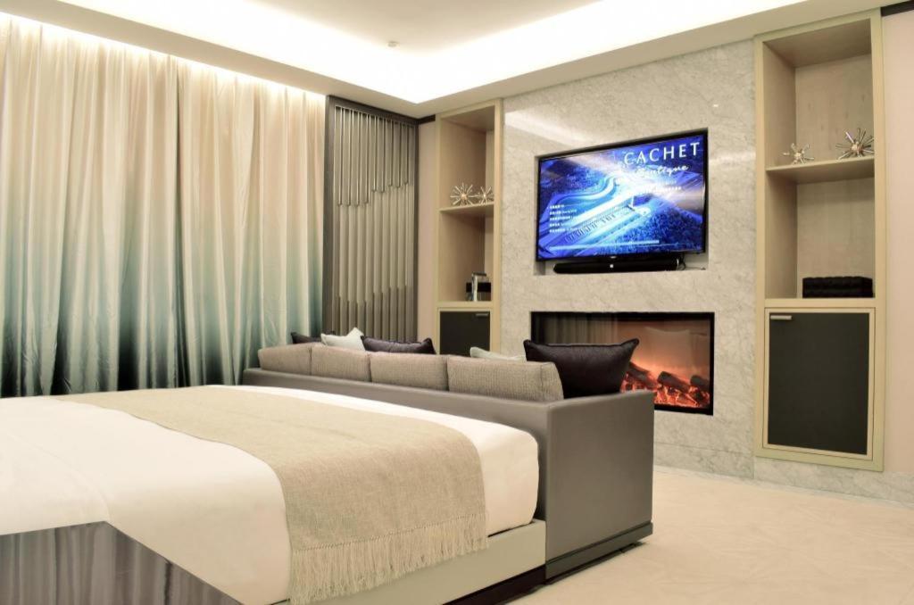 Cachet Bouqitue Shaoxing Hotel Keqiao Exterior foto